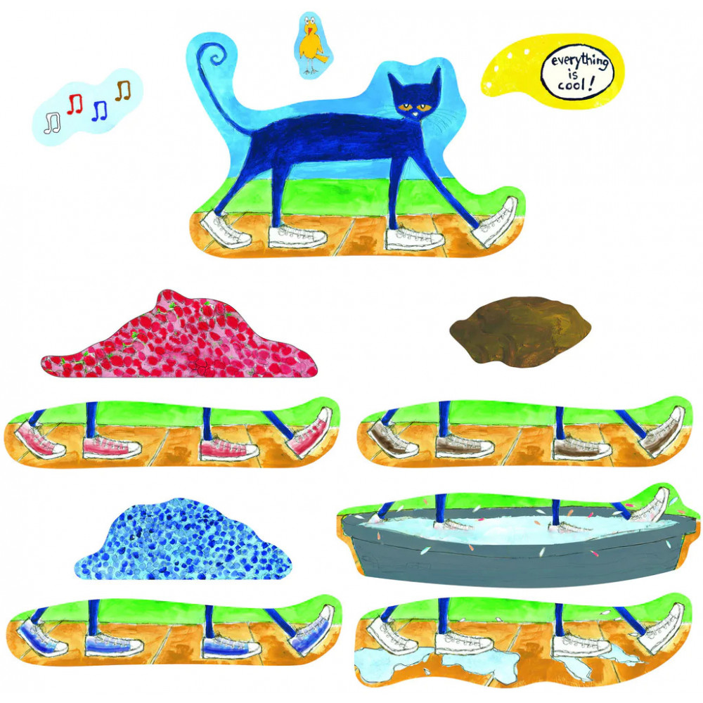 Pete The Cat I Love My White Shoes Felt Set BER 22007